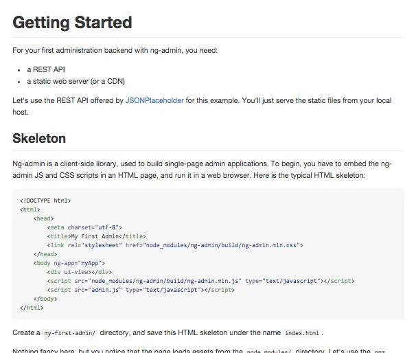 Getting started tutorial Getting started tutorial